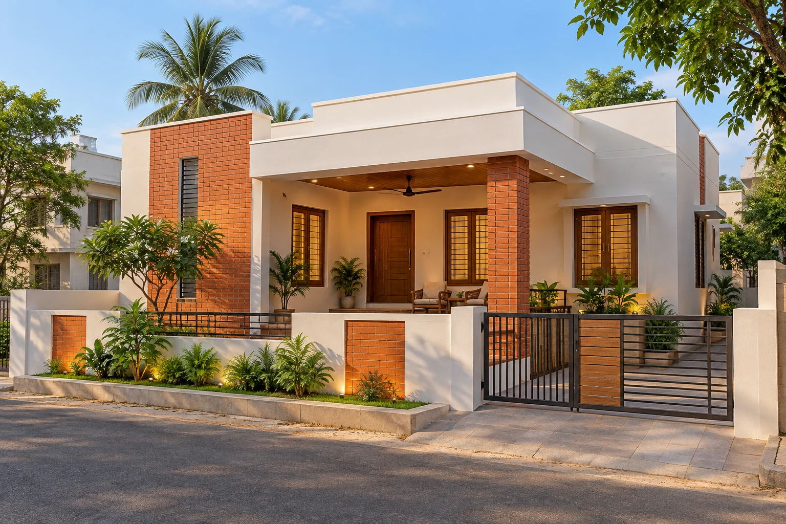 Illustrative single-storey family home